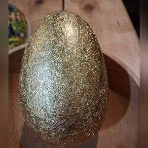 Vintage Made In West Germany Paper Machè Egg